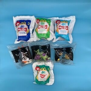 McDonald's Happy Meal Robo-Chi Pets Toys 2001-2002‎ Lot of 7 Sealed Sega Toys